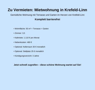 1110 € - 93 m² - 3.5 Zi.