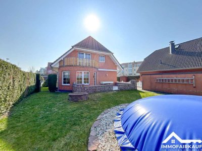 Familienfreundliches Zuhause mit Pool und Kamin