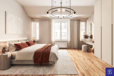 Klimatisierte 80m² DG-Maisonette mit Terrasse im renovierten Stilaltbau - 1170 Wien