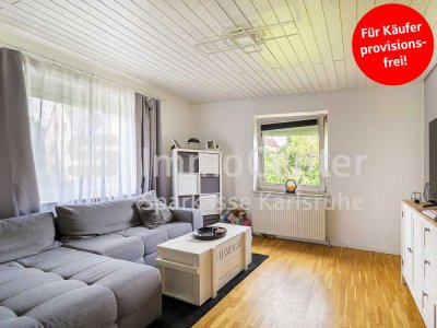 Solide Kapitalanlage im schönen Ettlingen – vermietete 2-Zimmer-Wohnung mit Gartenanteil