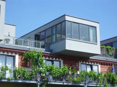 * 2/3 Zi.-PENTHOUSE *MODERN *  STYLISH *  TRENDIGES SÜDSTADT - WOHNFEELING*   * VIDEO v. d. WOHNUNG*