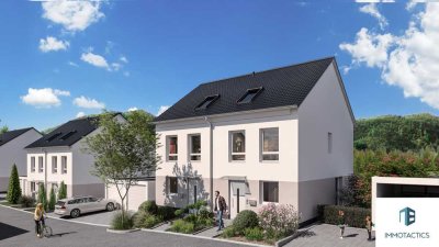 Moderne Doppelhaushälfte zur Miete – effizient, familienfreundlich & bezugsbereit!
