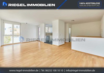 Sie hier? Wir auch! Gepflegte Maisonetten-Wohnung mit Rheinblick