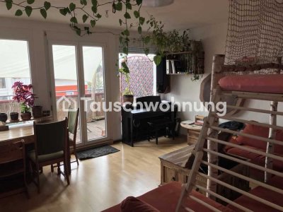 Tauschwohnung: Helle 3Z Wohnung 4.OG mit 2 Balkonen geg 2-4 Z Stegen FR-Ost