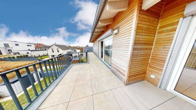 Penthouse mit beeindruckender Dachterrasse – Moderner Neubau in ruhiger Lage nahe Straubing