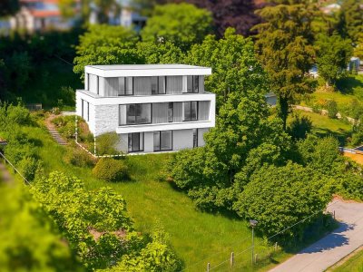 Perfekte Lage mit einzigartiger Aussicht: See, Berge und Schlossblick