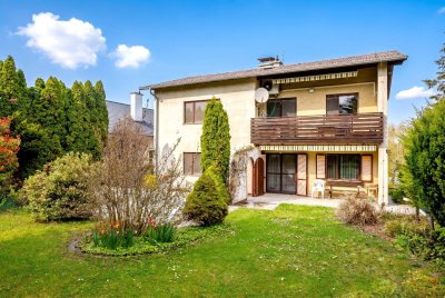 Ihr Rückzugsort im Grünen – Einfamilienhaus mit Pool, Sauna &amp; viel Potenzial