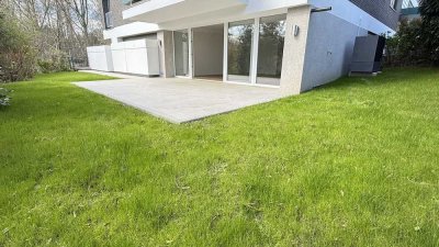 HEISINGEN mit eigener Terrasse, eigenem Garten, umfangreiche Sanierung, FBH, Wärmepumpe, Garage