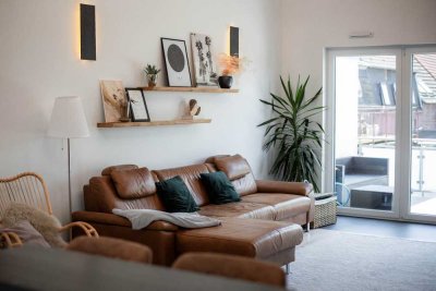 Neuwertige 4-Zimmer Maisonette-Wohnung im 2. OG mit Balkon in Kempen | Provisionsfrei| Teilmöbeliert