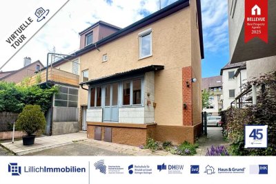 Ohne Käuferprovision: Frei zum Bezug - Charmante Doppelhaushälfte im Herzen von Kornwestheim!