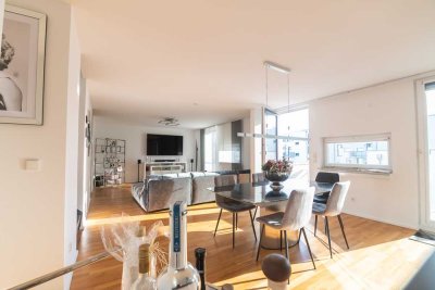 Exklusive 3-Zimmer-Penthouse-Wohnung mit Dachterrasse am Riedberg