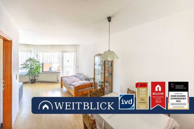 WEITBLICK: Charmante 2,5-Zimmer Wohnung mit Loggia!