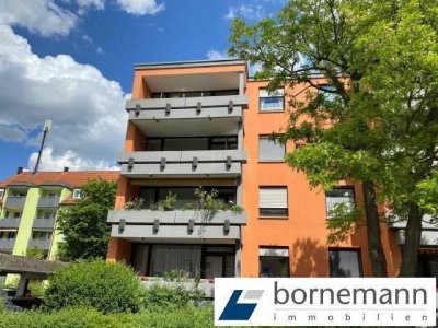 Fürth-Poppenreuth! Renovierte 3-Zi.-Wohnung mit großer SW-Loggia + Stellplatz!