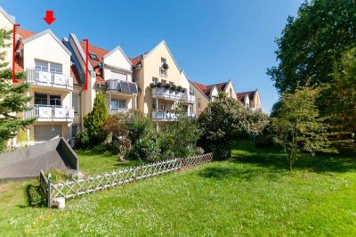 Wachau-Feldschlößchen - idyllisch gelegene 3-Zi.-Maisonette-Whg. mit Südbalkon