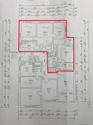 Saniertes 4-Zimmer-Apartment in Darmstadt-Paulusviertel