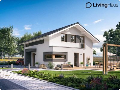 Entspannt und sicher ankommen: 154 m² Familienglück in Cottbus mit gerader Treppe & Rundum-Schut
