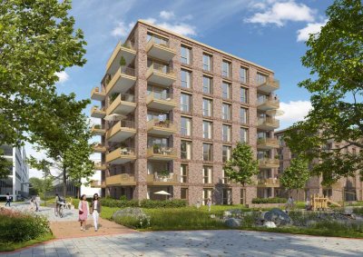 Neubau im Tabakquartier: Weitläufiger Wohn- und Essbereich – Bezug ab 01.07.2026, sofort reservieren