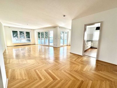 4-Zimmer-Wohnung mit Seeblick, Balkon und privatem Bootssteg