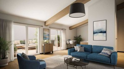 HERZOG LUDWIG: Großzügige 3,5-Zimmer-Dachterrassenwohnung im Herzen Erdings