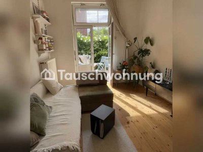 Tauschwohnung: Altbauwohnung mit eigenem Garten