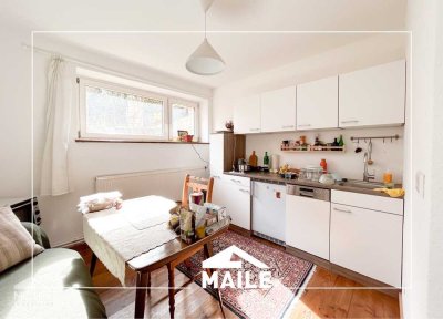 Helle 2-Zimmer-Souterrainwohnung mit modernem Bad und EBK!