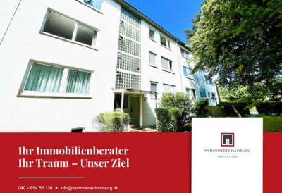 WOHNWERTE HAMBURG - Moderne 2- Zimmer Wohnung mit sonnigen Balkon im Herzen von Langenhorn!