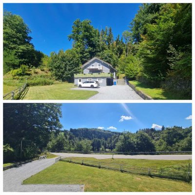 Rarität ! Absolute Alleinlage - charmantes, sonnenverwöhntes Haus mit traumhaften Blick in die Natur