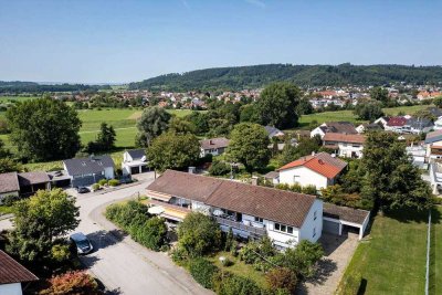 4-Zimmer-Wohnung mit Balkon, Garage, Stellplatz & Garten in Gottmadingen