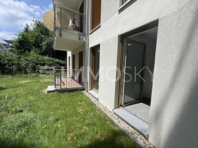 Moderne Stadtwohnung. Garten und barrierefrei in zentraler Lage!