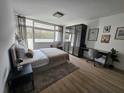 Frisch sanierte, komplett möblierte 1Zi. Whg. in Mainz-Marienborn