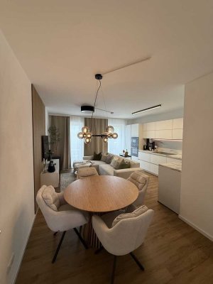VOLLMÖBLIERTE All-In-Miete (Wifi, Strom, EBK, Smarthome, etc) - Luxuriöse 3ZM in Neutraubling mit TG