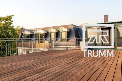 Provisionsfrei - Traumhafte Dachterrasse mit Blick auf den Leipziger Zoo