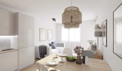 Barrierefreie Wohnung im Erdgeschoss mit Terrasse