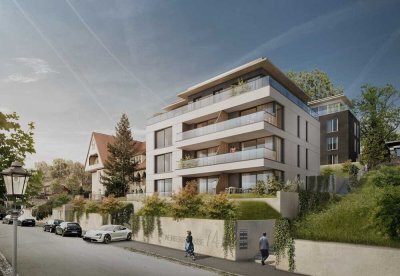 Neubau-3-Zi-Whg mit einmaligem Weitblick 
– Ein Projekt der Ambienta Bau Consult – Baustart erfolgt