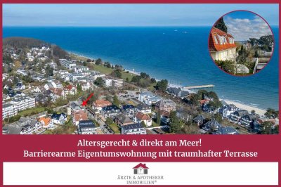 Tolle Wohnung in perfekter Lage im Kurviertel & eingeschränktem Ostseeblick, 2 Min zum Meer