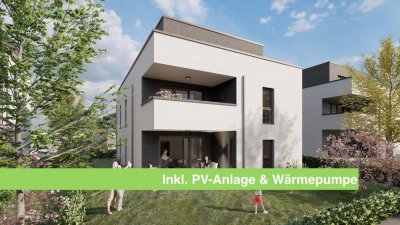 Barrierefreie 3-Zi-Eigentumswohnung im EG mit Garten inkl.PV-Anlage u. Wärmepumpe W1