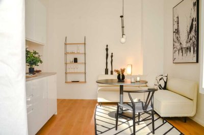 JUGENDSTILCHARME - Möbliertes EG-Apartment mit Einbauküche hochwertig saniert!