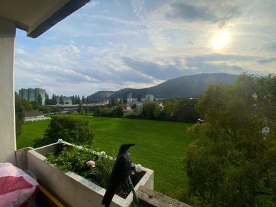 2-ZIMMER MIT WUNDERSCHÖNEM BLICK INS GRÜNE