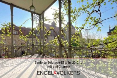 Sanierte Beletage-ETW in LD-City mit viel Charme