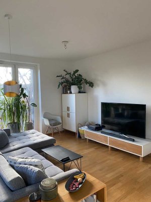 Exklusiv wohnen am Alten Güterbahnhof: Stilvolle 2-Zimmer-Wohnung mit hochwertiger Ausstattung & Bal
