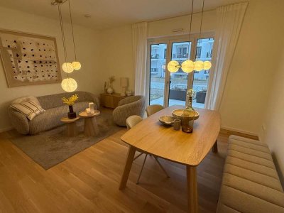 Erstbezug: 2 Zimmer-Neubau mit Terrasse im schönen Friedenau