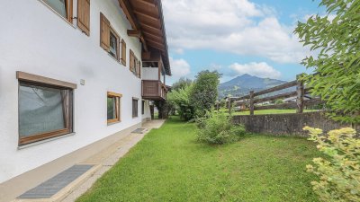 Renditeobjekt - Gartenwohnung in Ruhelage mit Blick aufs Kitzbüheler Horn
