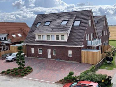 Meerblick & Sauna - Exklusive Ferienwohnung in bester Lage von Nordseeheilbad Norddeich