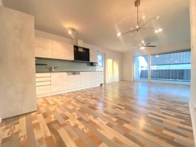 Moderne Wohlfühloase mit attraktivem Balkon