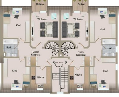 Eigentum statt Miete! ETW in Maisonette-Stil mit Blick auf das Engerser Feld -Provisionsfrei-
