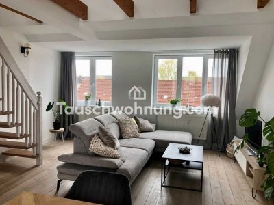 Tauschwohnung: Maisonette Wohnung im ruhigen Wohnviertel am Stadtpark