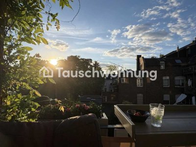Tauschwohnung: 3 Zimmer Altbau mit Balkon