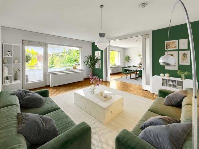Traumwohnung für Familien auf 118 m² in grüner Lage