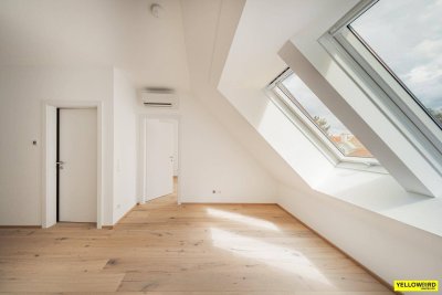 Dachgeschoss | 2 Zimmer | 20m² Freiflächen | Altbau-Renaissance in der Stadt Korneuburg