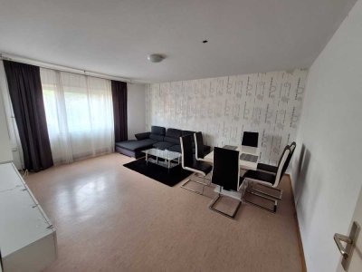 Teilmöblierte 2-Zimmer-Wohnung mit Balkon und Einbauküche in Ludwigshafen am Rhein